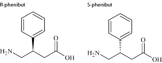 Phenibut structure